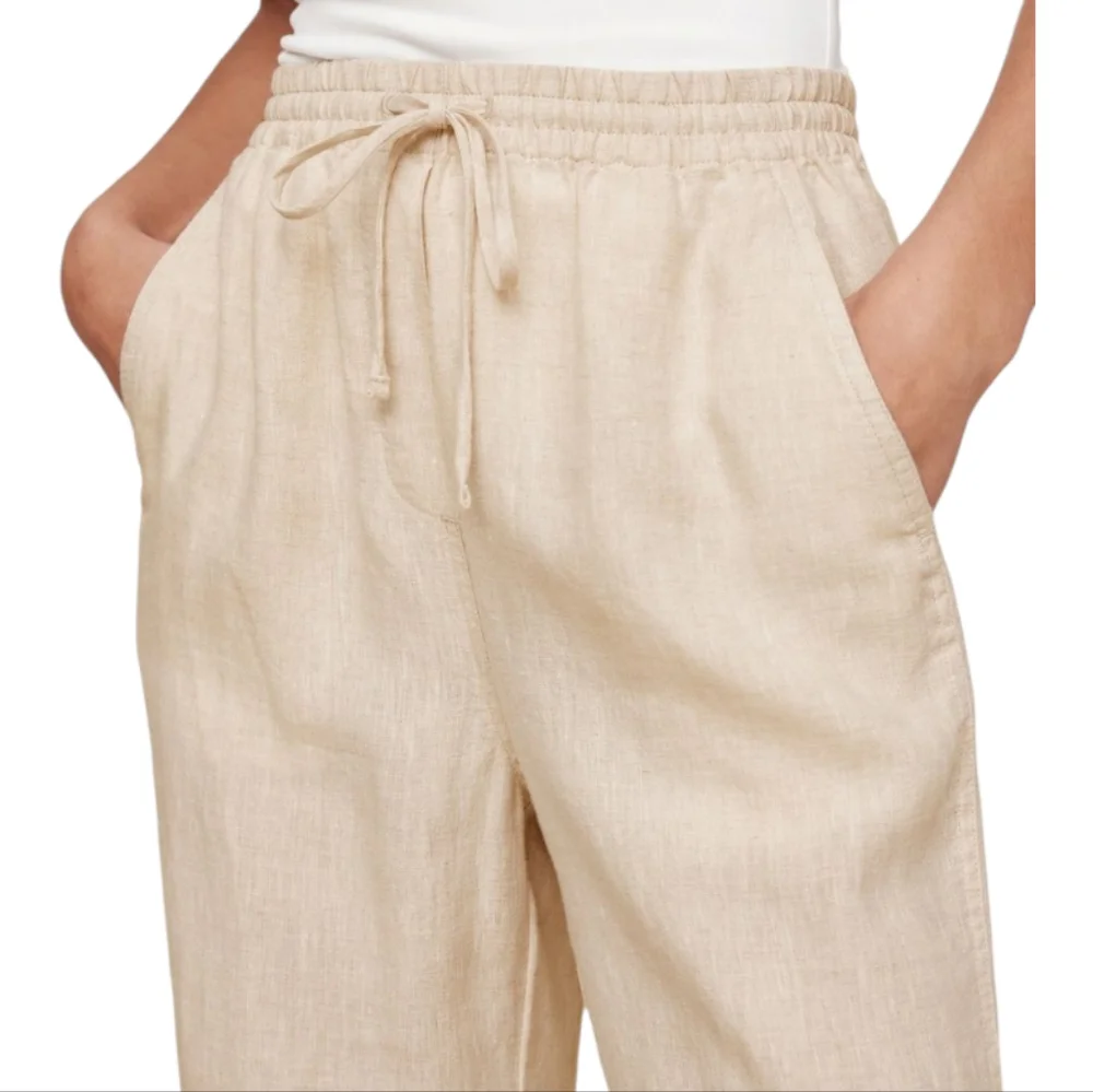 Banana Republic linen blend comfy pants size XL NEW‎